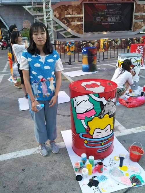 这桶很狂 首届大学生油桶涂鸦创意赛完美ending
