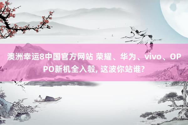澳洲幸运8中国官方网站 荣耀、华为、vivo、OPPO新机全入彀, 这波你站谁?